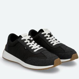 Womens TOMS Wyndon Sneaker Black Size 8